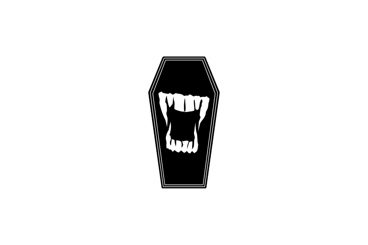 Jackson Culp and The Company Coffin Fang Logo Sticker